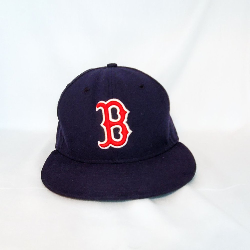 Boston Redsox Fitted Ball Cap Hat Size 7 1/8 New